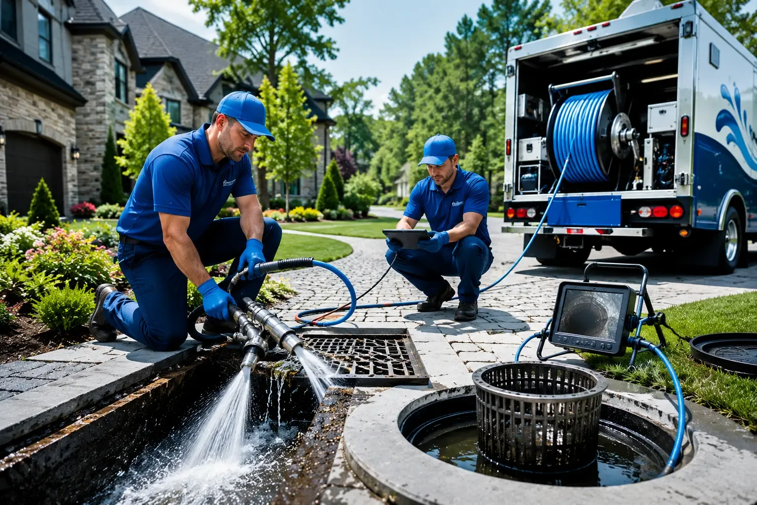 Local outdoor drain cleaning professionals in Panna Maria, TX