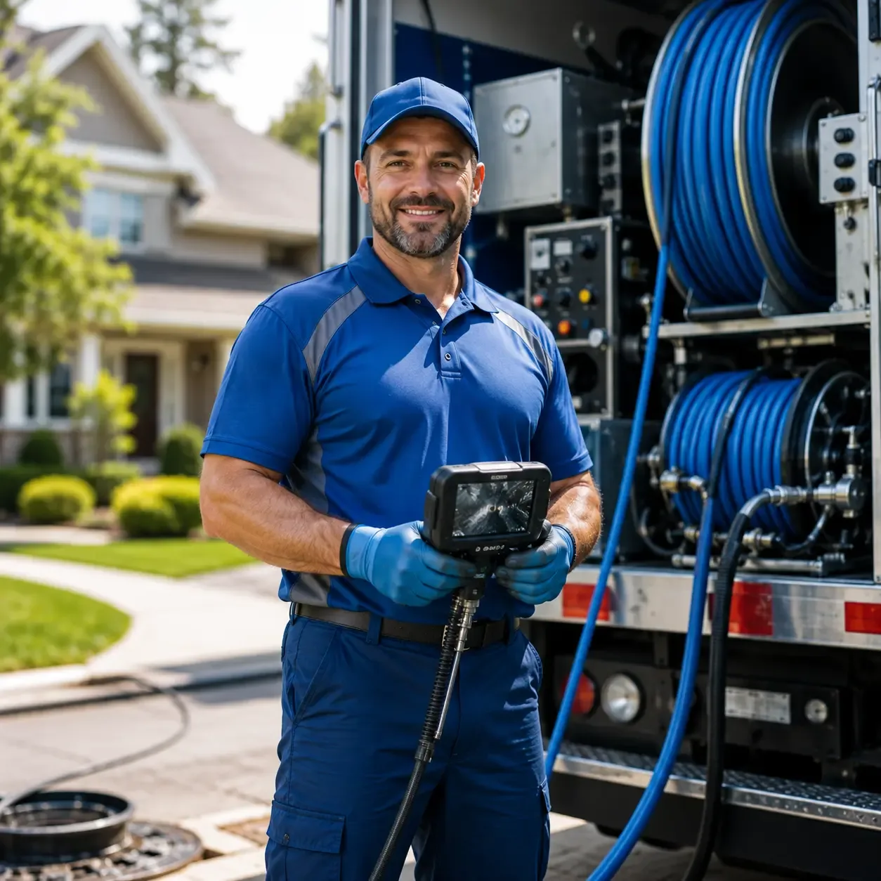 Local outdoor drain cleaning specialists in Panna Maria, TX